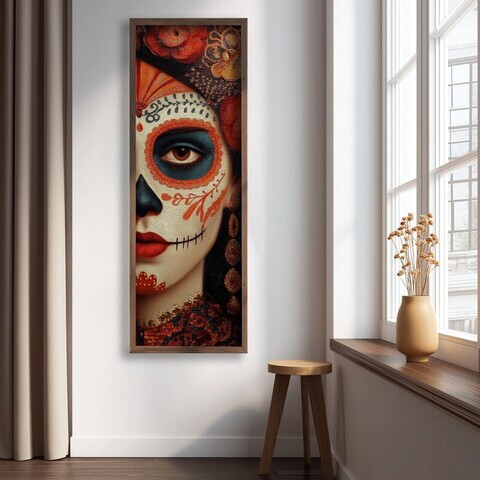 Tablou decorativ, LAC041-120, MDF, Lemn masiv, Multicolor
