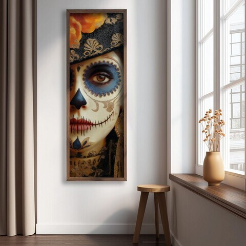 Tablou decorativ, LAC042-120, MDF, Lemn masiv, Multicolor