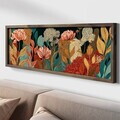 Tablou decorativ, LAC047-120, MDF, Lemn masiv, Multicolor