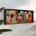 Tablou decorativ, LAC047-120, MDF, Lemn masiv, Multicolor