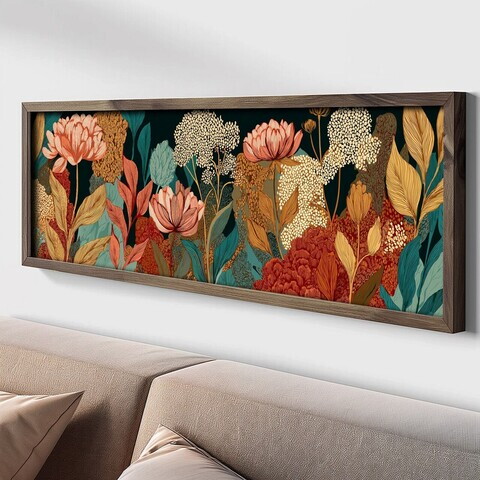 Tablou decorativ, LAC047-150, MDF, Lemn masiv, Multicolor