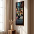 Tablou decorativ, LAC049-150, MDF, Lemn masiv, Multicolor