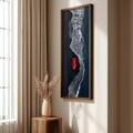 Tablou decorativ, LAC052-150, MDF, Lemn masiv, Multicolor