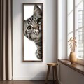Tablou decorativ, LAC054-150, MDF, Lemn masiv, Multicolor