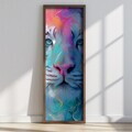 Tablou decorativ, LAC056-120, MDF, Lemn masiv, Multicolor
