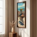 Tablou decorativ, LAC061-150, MDF, Lemn masiv, Multicolor