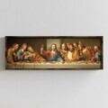Tablou decorativ, LAC062-150, MDF, Lemn masiv, Multicolor