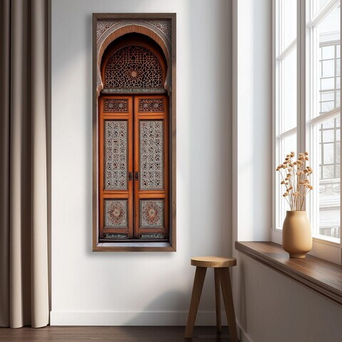 Tablou decorativ, LAC067-150, MDF, Lemn masiv, Multicolor
