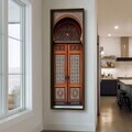 Tablou decorativ, LAC067-150, MDF, Lemn masiv, Multicolor