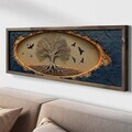 Tablou decorativ, LAC069-120, MDF, Lemn masiv, Multicolor