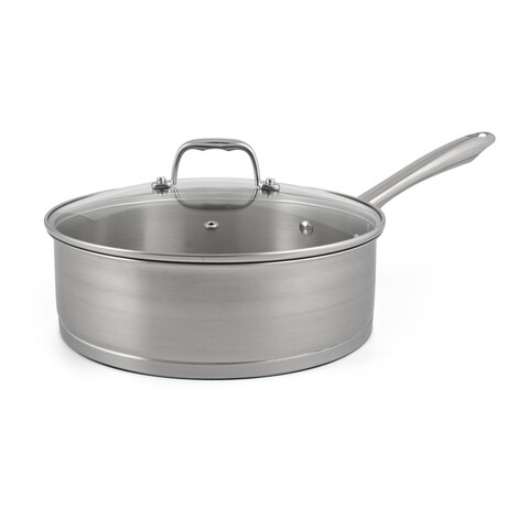 Tigaie adanca cu capac Rome, Luigi Ferrero FR-2687S, Ø 26 cm/ 4.1 L, inox