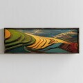 Tablou decorativ, LAC080-120, MDF, Lemn masiv, Multicolor