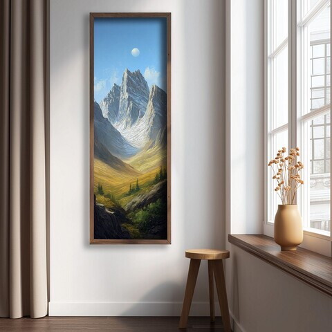 Tablou decorativ, LAC083-150, MDF, Lemn masiv, Multicolor