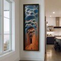 Tablou decorativ, LAC085-120, MDF, Lemn masiv, Multicolor