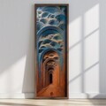 Tablou decorativ, LAC085-120, MDF, Lemn masiv, Multicolor