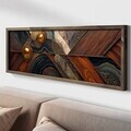 Tablou decorativ, LAC087-150, MDF, Lemn masiv, Multicolor