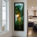 Tablou decorativ, LAC092-120, MDF, Lemn masiv, Multicolor