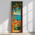 Tablou decorativ, LAC093-150, MDF, Lemn masiv, Multicolor
