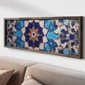 Tablou decorativ, LAC094-150, MDF, Lemn masiv, Multicolor