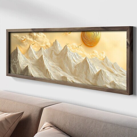 Tablou decorativ, LAC096-120, MDF, Lemn masiv, Multicolor