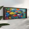 Tablou decorativ, LAC105-150, MDF, Lemn masiv, Multicolor
