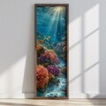 Tablou decorativ, LAC112-150, MDF, Lemn masiv, Multicolor