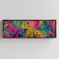 Tablou decorativ, LAC115-150, MDF, Lemn masiv, Multicolor