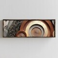 Tablou decorativ, LAC120-120, MDF, Lemn masiv, Multicolor