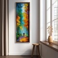 Tablou decorativ, LAC121-120, MDF, Lemn masiv, Multicolor