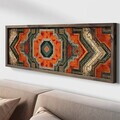 Tablou decorativ, LAC122-120, MDF, Lemn masiv, Multicolor