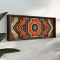 Tablou decorativ, LAC122-150, MDF, Lemn masiv, Multicolor