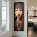 Tablou decorativ, LAC127-150, MDF, Lemn masiv, Multicolor
