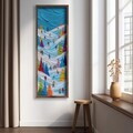 Tablou decorativ, LAC128-150, MDF, Lemn masiv, Multicolor