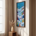 Tablou decorativ, LAC128-150, MDF, Lemn masiv, Multicolor