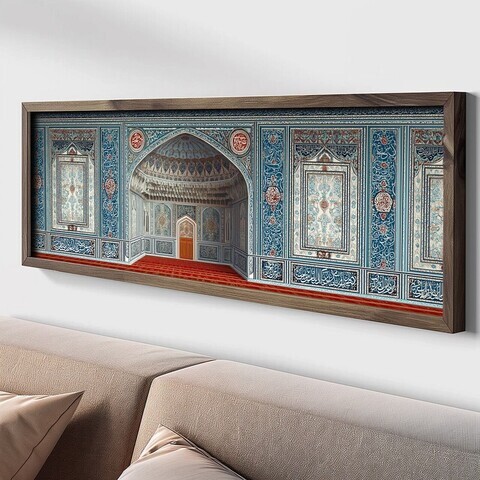 Tablou decorativ, LAC131-150, MDF, Lemn masiv, Multicolor