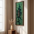 Tablou decorativ, LAC137-150, MDF, Lemn masiv, Multicolor