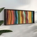 Tablou decorativ, LAC150-120, MDF, Lemn masiv, Multicolor