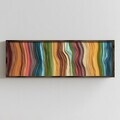 Tablou decorativ, LAC151-120, MDF, Lemn masiv, Multicolor