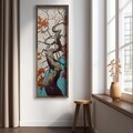 Tablou decorativ, LAC156-150, MDF, Lemn masiv, Multicolor