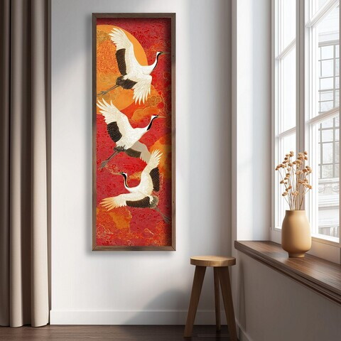Tablou decorativ, LAC160-120, MDF, Lemn masiv, Multicolor