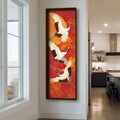 Tablou decorativ, LAC160-150, MDF, Lemn masiv, Multicolor