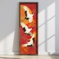 Tablou decorativ, LAC160-150, MDF, Lemn masiv, Multicolor