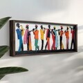 Tablou decorativ, LAC171-120, MDF, Lemn masiv, Multicolor