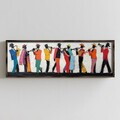 Tablou decorativ, LAC171-120, MDF, Lemn masiv, Multicolor