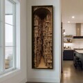 Tablou decorativ, LAC176-120, MDF, Lemn masiv, Multicolor