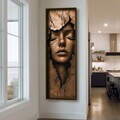 Tablou decorativ, LAC183-150, MDF, Lemn masiv, Multicolor