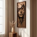 Tablou decorativ, LAC183-150, MDF, Lemn masiv, Multicolor