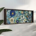 Tablou decorativ, LAC187-150, MDF, Lemn masiv, Multicolor