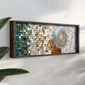 Tablou decorativ, LAC188-120, MDF, Lemn masiv, Multicolor