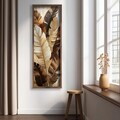 Tablou decorativ, LAC191-150, MDF, Lemn masiv, Multicolor